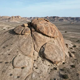 aerial photography, sharp sharp  boulders, cool  desert, ancient civilization