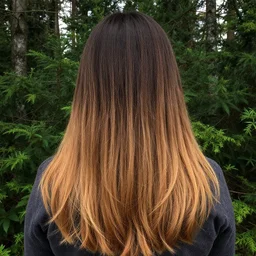 forest backdrop ombre