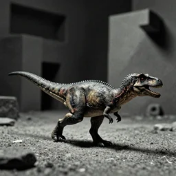 movie still by tarkovsky of an ultra detailed intricate tiny dinosaur running by escher, cinestill 8 0 0 t 3 5 mm eastmancolor, heavy grain, high quality, noir, natural textures, photorealistic, ambient occlusion, hd, ultra wide lens, anamorphic