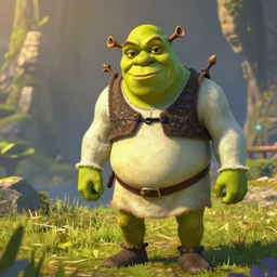 shrek as a troll in breath of the wild