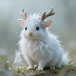 a beautiful new creature from folklore, clear detailed view. ethereal fantasy art by greg rutkowski