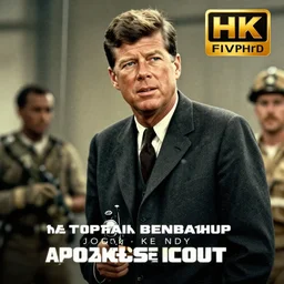 john f kennedy as captain benjamin in apocalypse now, 8k resolution, full HD, cinematic lighting, award winning, anatomically correct