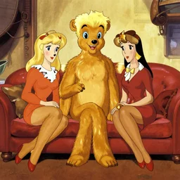 'The golden girls meet ALF' by Ralph McQuarrie