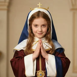 holy catholic Kewpie female saint