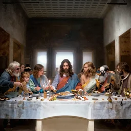 last supper with rutger hauer instead jesus - n 4