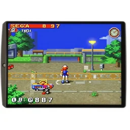 screenshot of gameplay, sega saturn game set in 1 8 3 7 old west featuring african american cowboys and cowgirls