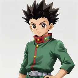 gon from hunter x hunter, highly detailed, digital painting, artstation, concept art, sharp focus, illustration, art by greg rutkowski and alphonse mucha
