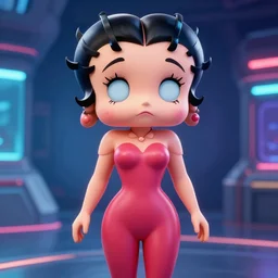 the new sci - fi movie betty boop in the metaverse