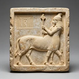 mesopotamia bas - relief by giger