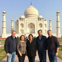 tuesday weld visits the taj mahal by charlie bowater, by francine van hove, by alex horley, by tom chambers, by mort kunstler