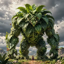 Giant Plant Monster by greg rutkowski, Mandy Jurgens