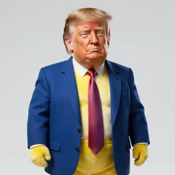 Donald Trump in Pickachus body, hyper realistic photography, 8k,