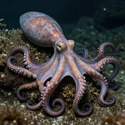 hydra male, octopus