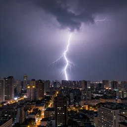 thunderstorm approaching a city, photography, hd, nikon, sony