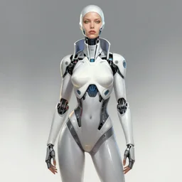 cyborg supermodel assassin by artgerm, tooth wu, todd mcfarlane : : character design, concept art, digital illustration, digital art, imaginefx, weta, wlop, futuristic, cyberpunk