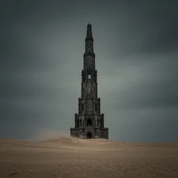 tragic patrick jones rutkowski the last tower. sand. lonely. ominous. 3 8 4 0 x 2 1 6 0