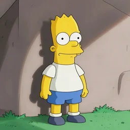 sam hyde in the simpsons, cartoon image