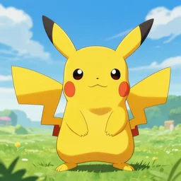 Trump training pikachu, cartoon, trending on artstation