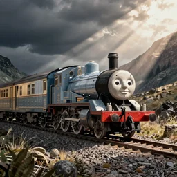 omar sy as thomas the train