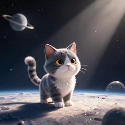 cat in space pixar video game home screen