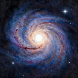 gemini star formation, digital 4k watercolour oil painting