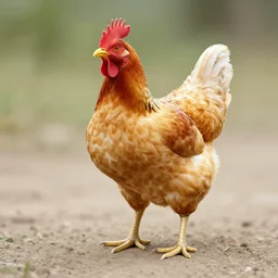photoshopped image of hut on chicken legs