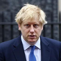 boris johnson with a perfect hair cut