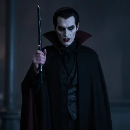 eric zemmour as nosferatu, vampire, cine still, movie still, 8 k