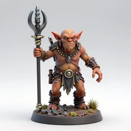80mm resin detailed miniature of a Goblin, Product Introduction Photos, 4K, Full body