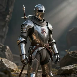 space suits for Knights templars, octane render, cinemaetic lighting