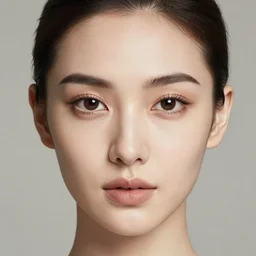 symmetrical - face!! portrait shot of a women, cross - polarized - lighting!!!, headshot, realistic, professionally color graded, intricate, elegant, highly detailed, centered, smooth, sharp focus