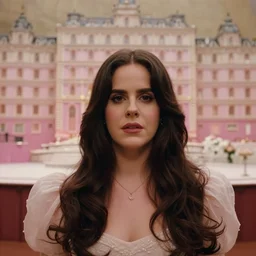 a film still closeup of crazy lana del rey in the grand budapest hotel ( 2 0 1 4 )