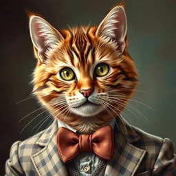full portrait of saul goodman dressed as a kitten, hyper detailed, award winning