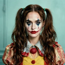 megan fox as a sad clown