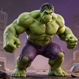 imagine groot as hulk hd, fine, dynamic lighting,