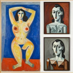 Aura by Henri Matisse and Pablo Picasso and Salvador Dali