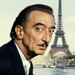Salvador Dali in Paris
