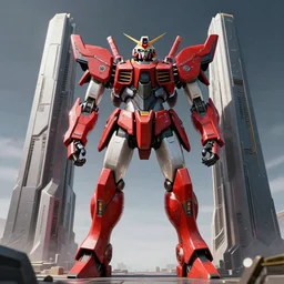 professional photograph of a beautiful neo - futuristic simplified symmetrical mechangel mech and monolith by ilm, denis villeneuve, emmanuel shiu, zaha hadid, vapor, cinematic architectural scale, red paint detail, manga, dramatic, volumetric, concept art, hard surface, hyperrealism, high detail, trending on artstation, sharp focus, rendered in octane