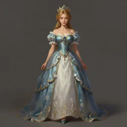 full body portrait of cute girl wearing gown, d & d, fantasy, portrait, highly detailed, digital painting, trending on artstation, concept art, sharp focus, illustration, art by artgerm and greg rutkowski and magali villeneuve