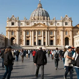 human chaos. Trending in vatican