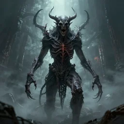 eldritch monstrosity, cinematic, digital art, extremely detailed, horror