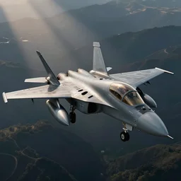 a fighter jet made of floppy rubber