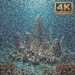 A photo of a real-life underwater city , Studio Lighting, High Detail, 4K, Title-Shift, Hyperrealism