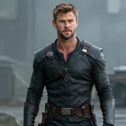 chris hemsworth as the jackal