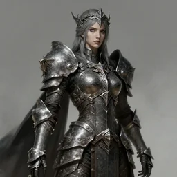 portrait of a female holy paladin, concept art by guweiz, ultra high detail, intricate detail, cinematic, octopath traveler, final fantasy, dark fantasy style, concept art by guweiz