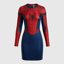 new cyberpunky spiderman dress, professional photography