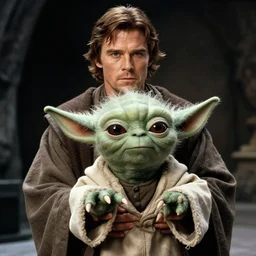 photo of christian bale as yoda in 1978