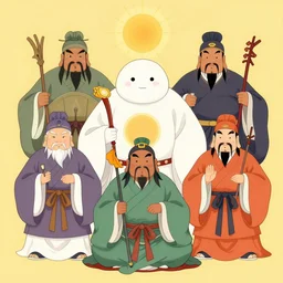 7 lucky gods , Fukurokuju