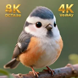 highly detailed sureal cute bird, cinematic, 8 k, octane, redshift, unreal 5, artstation, behance, deviantart, vray, well rendered : 1 by ellen jewett, 4 k resolution, trending on artstation, very very detailed, masterpiece, stunning