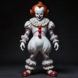 frank frazetta the sonic as pennywise, full body, 8 k, realistic, photo real, smooth, sharp, intricate detail, hyper detail, dramatic lighting, dramatic shading
